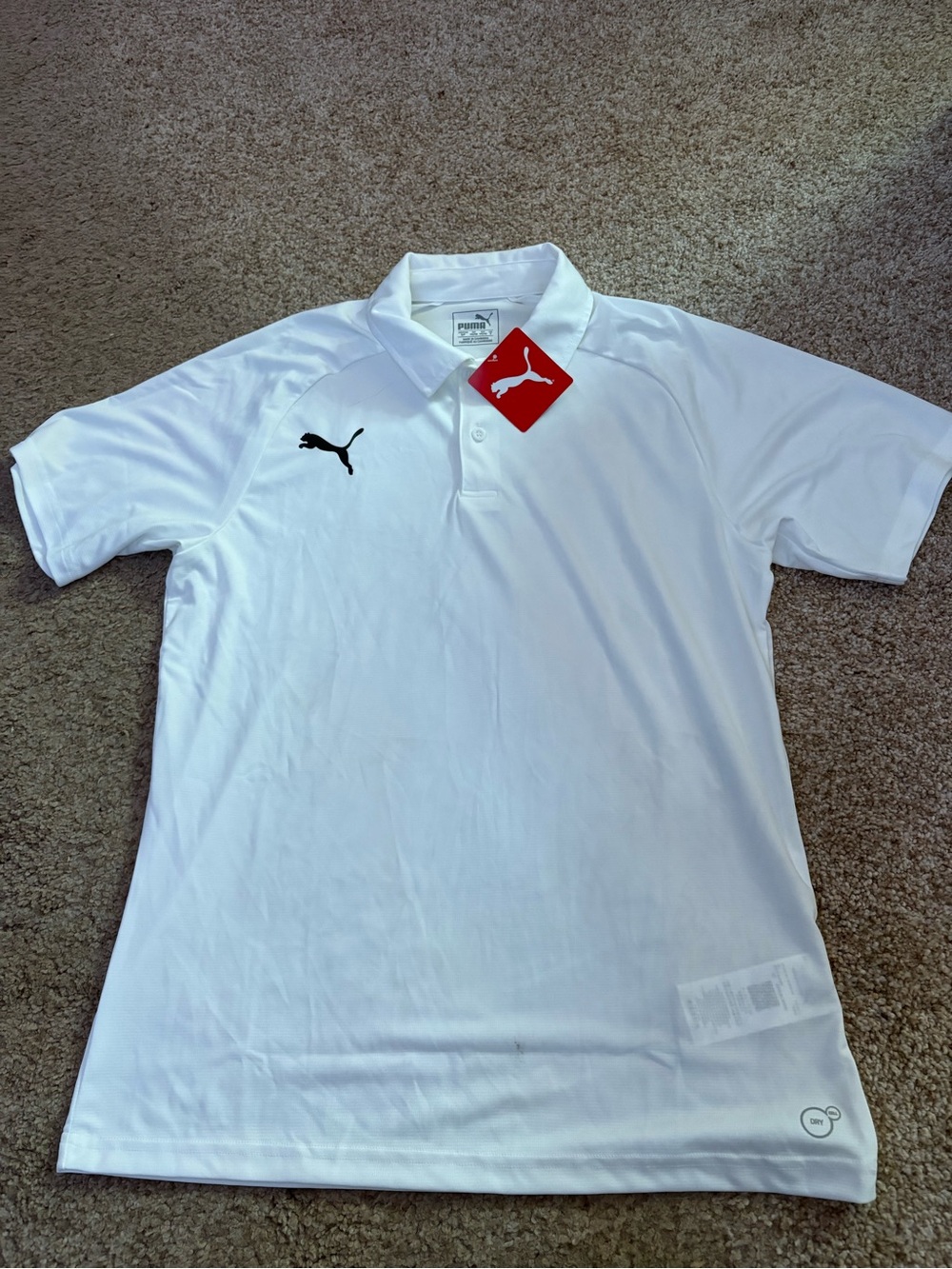 Puma woman’s White Performance Polo